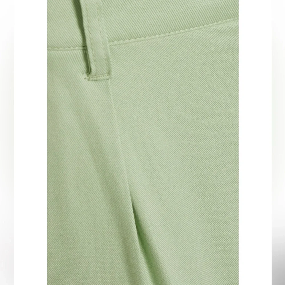 Alice + Olivia Light Green Wide Leg Cargo Pants - Picture 8 of 9